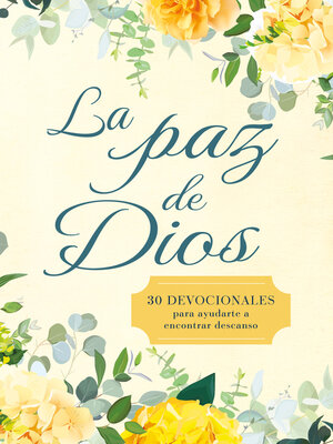 cover image of La paz de Dios